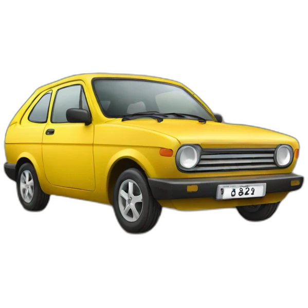 Voiture de cours emoji