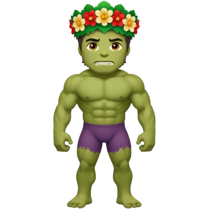 HULK DE FLOR emoji
