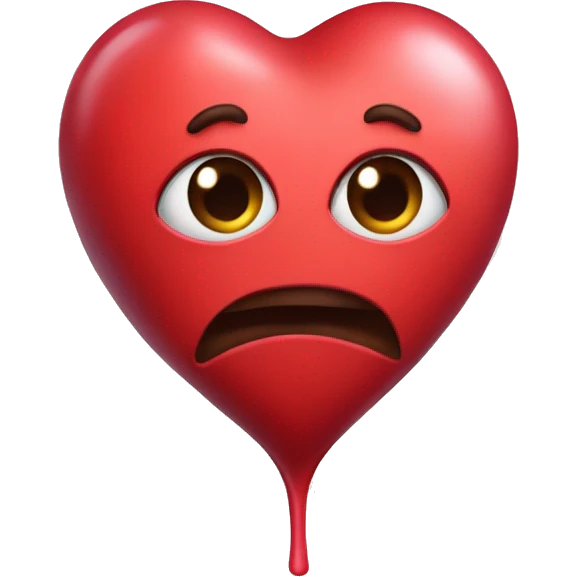 Coeur sucette emoji