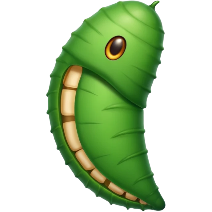 pupa (chrysalis) emoji