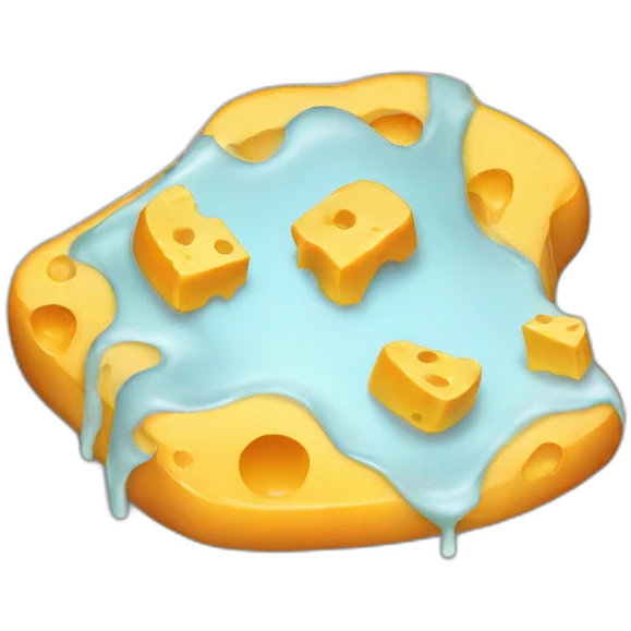 melted cheese emoji