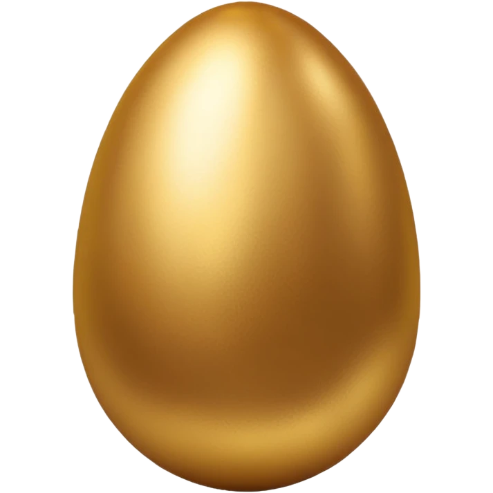 Golden egg emoji
