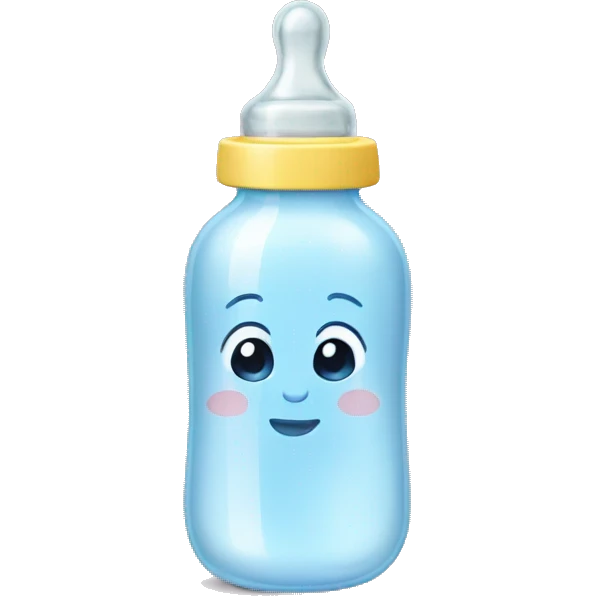 Baby bottle emoji