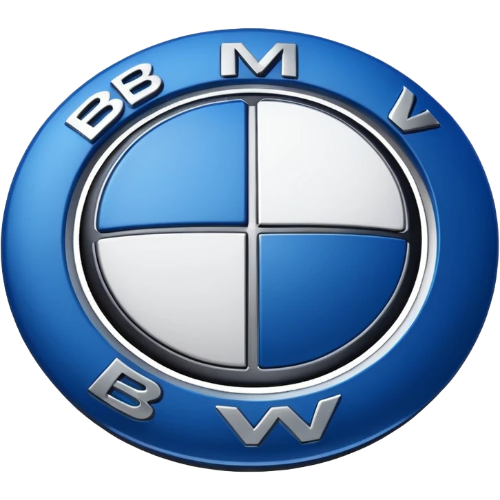 bmw text logo emoji