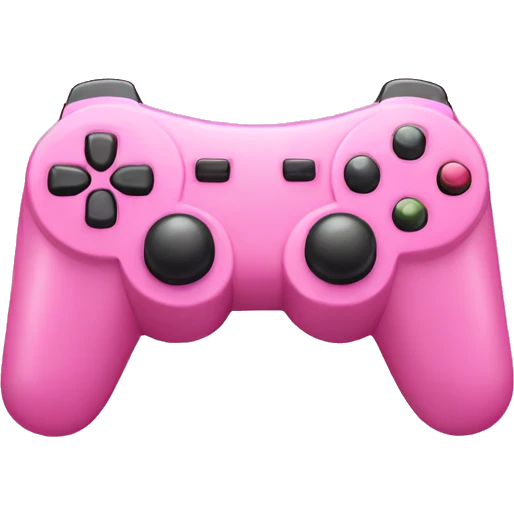 Pink controller emoji