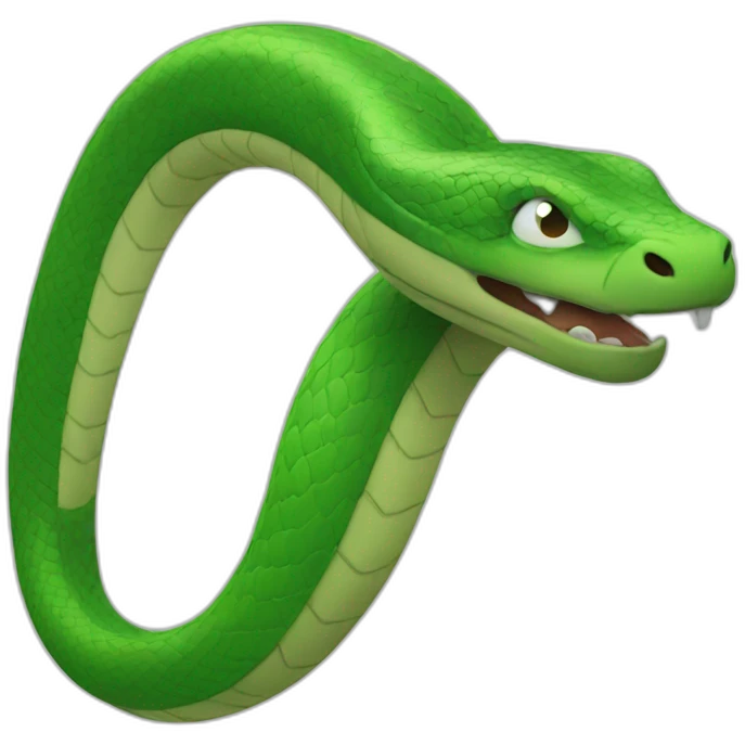 serpent qui dort emoji