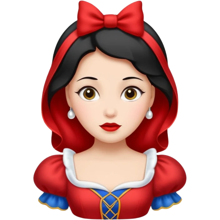 sash with snowwhite's face on it emoji