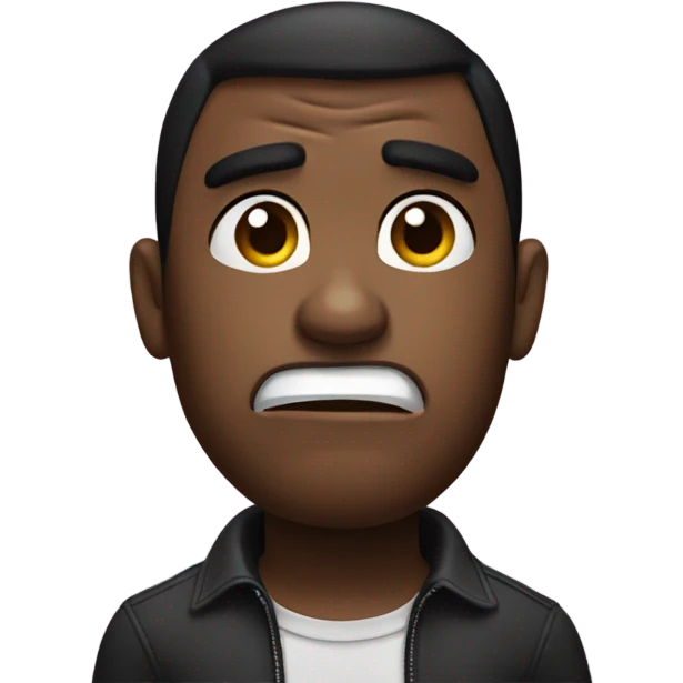Diddy frowning  emoji