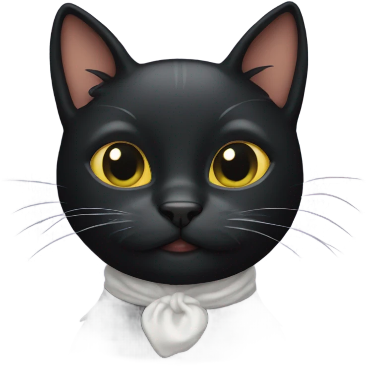 Black cat emoji