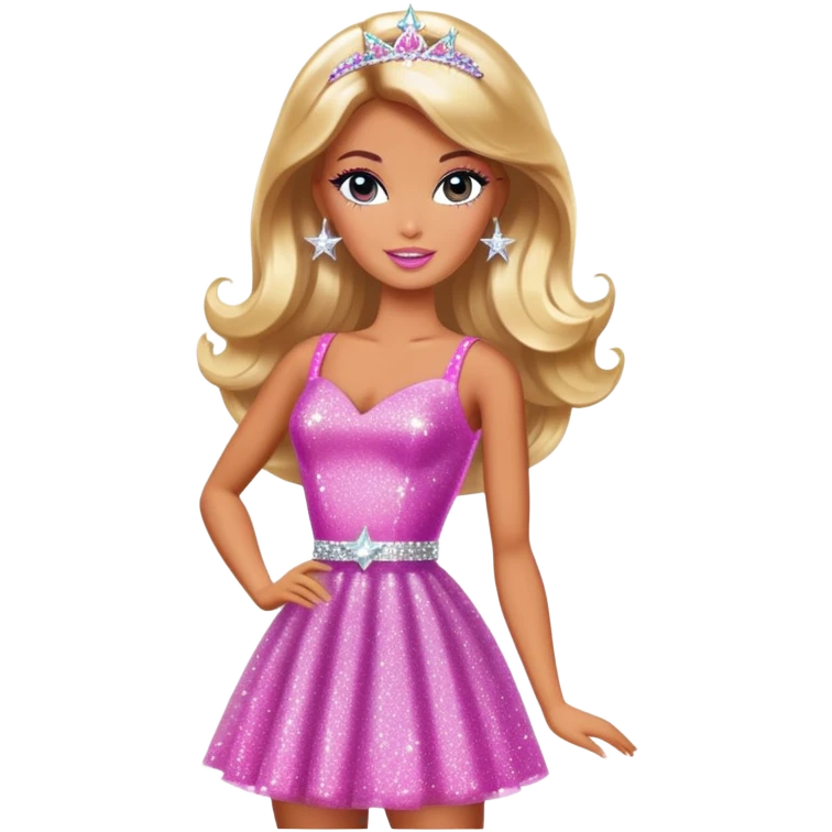 Sassy star barbie  emoji