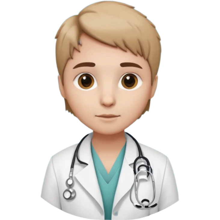 Suricate médecin avec écris "805" et "promo 2025-2030" avec un cercle rond au fond emoji