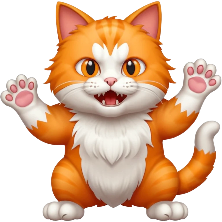 cat attack emoji