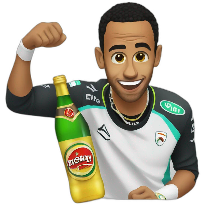 Lewis hamilton drunk emoji