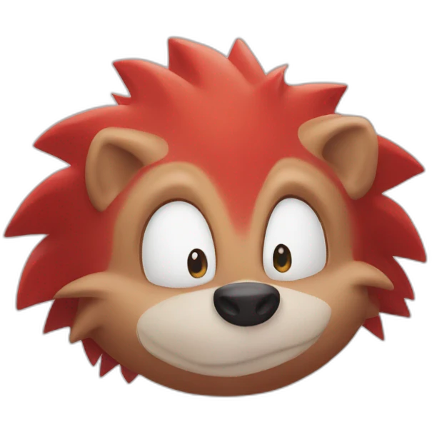 knuckles the hedgehog emoji