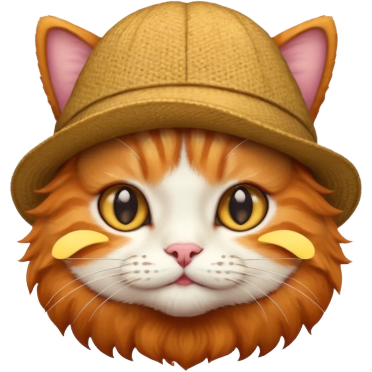 Cat hat  emoji