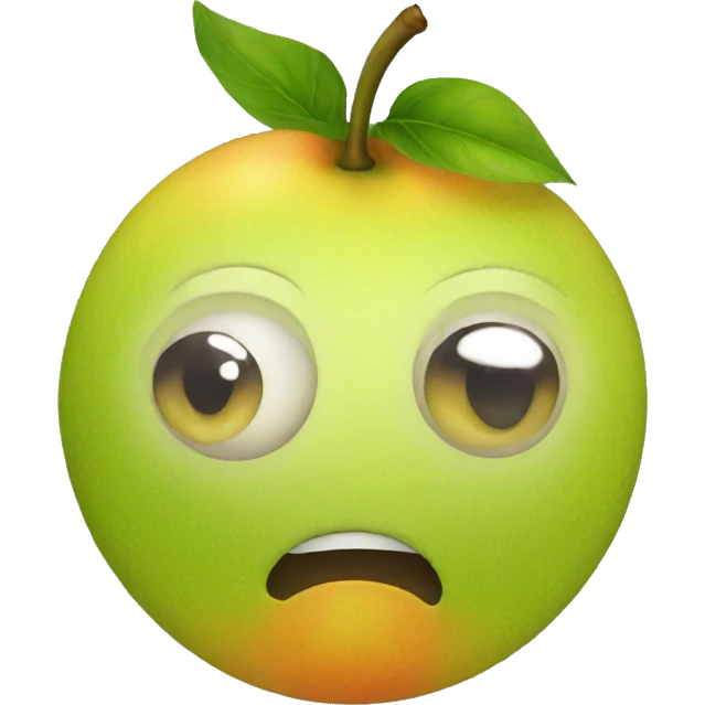 fruit with eyes emoji