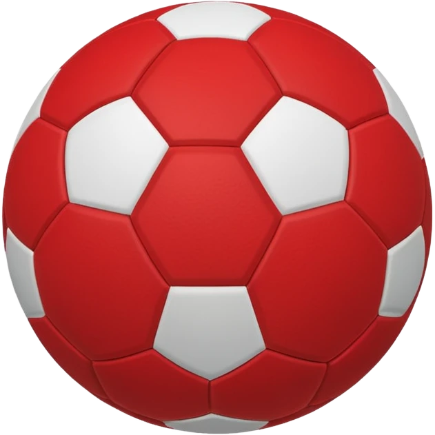 afl red football without line markings and without stitches emoji