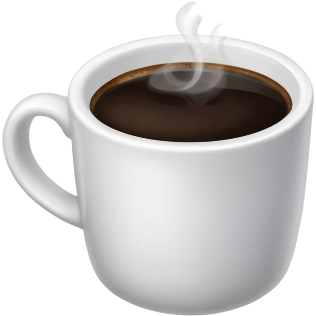 coffee cup seen from above emoji