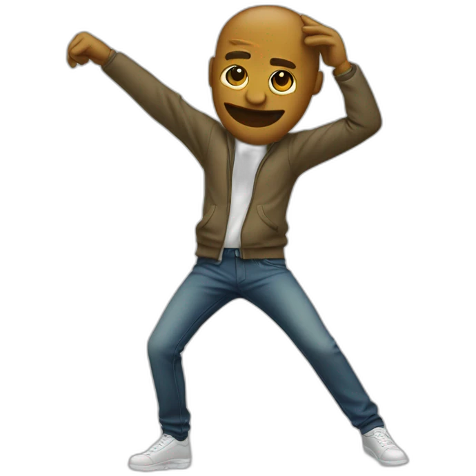 Dabbing emoji