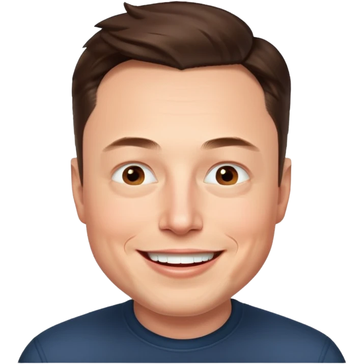 Elon Musk emoji