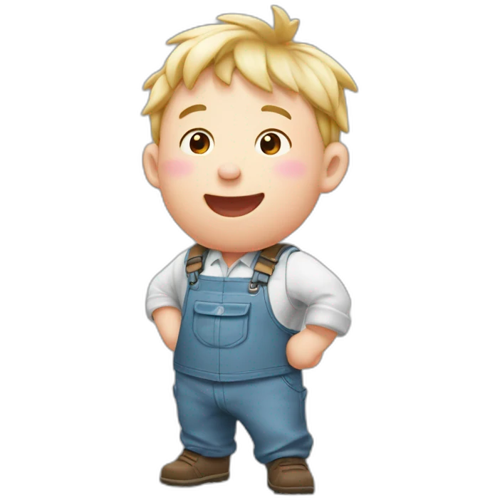 Un petit cochon à l’école emoji