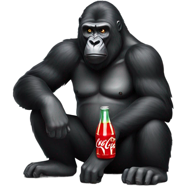 Coca Cola gorilla  emoji