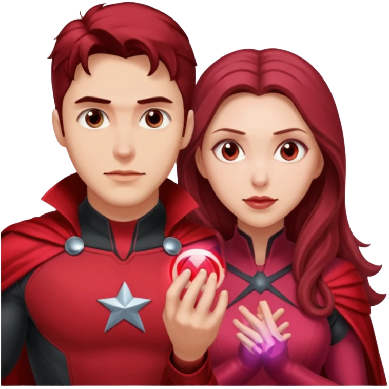 Billy Maximoff and Scarlet Witch emoji