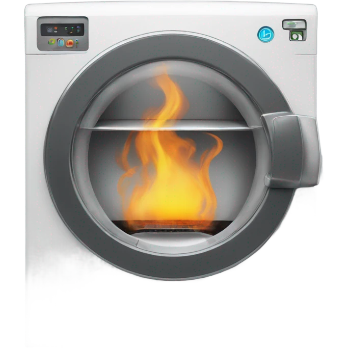 Smoking dryer emoji