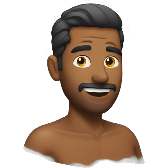 man in jacuzzi emoji