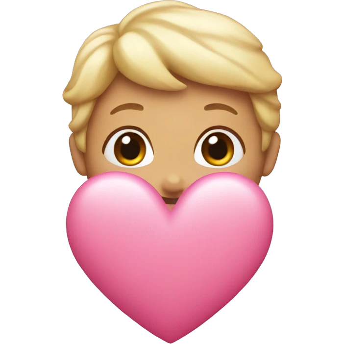 Pink heart emoji