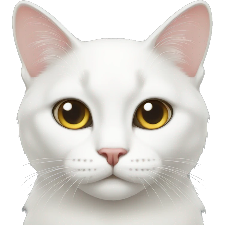 white cat emoji