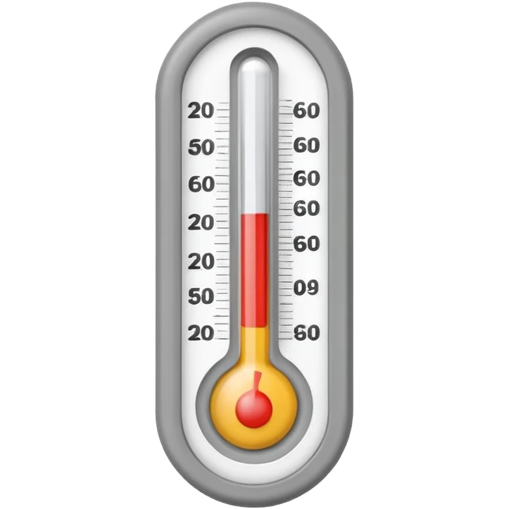 medical device thermometer emoji