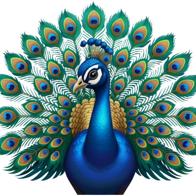 Peacock emoji