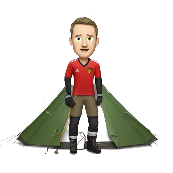 Jonathan Toews camping emoji