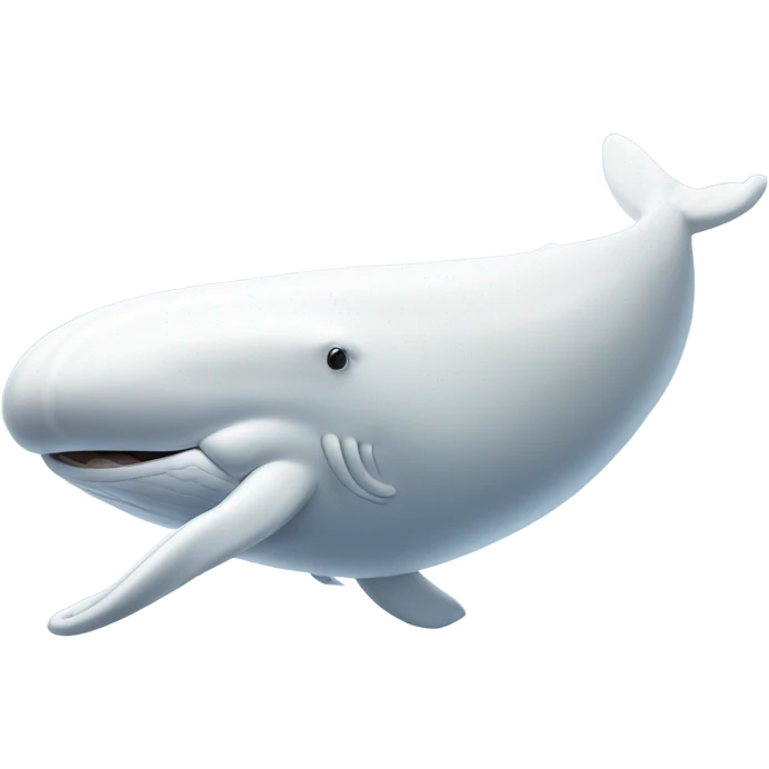 white whale , underside emoji