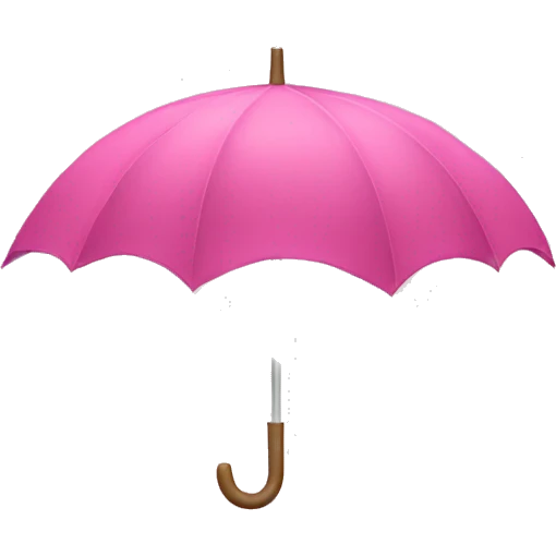 pink umbrella  emoji