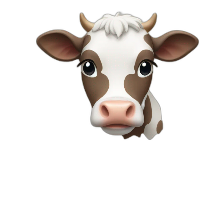Chianina cow emoji