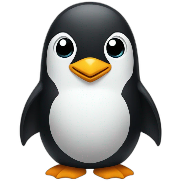 penguin with batman costume emoji