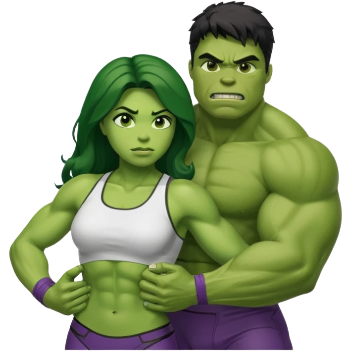 hulk e namoradahulk emoji
