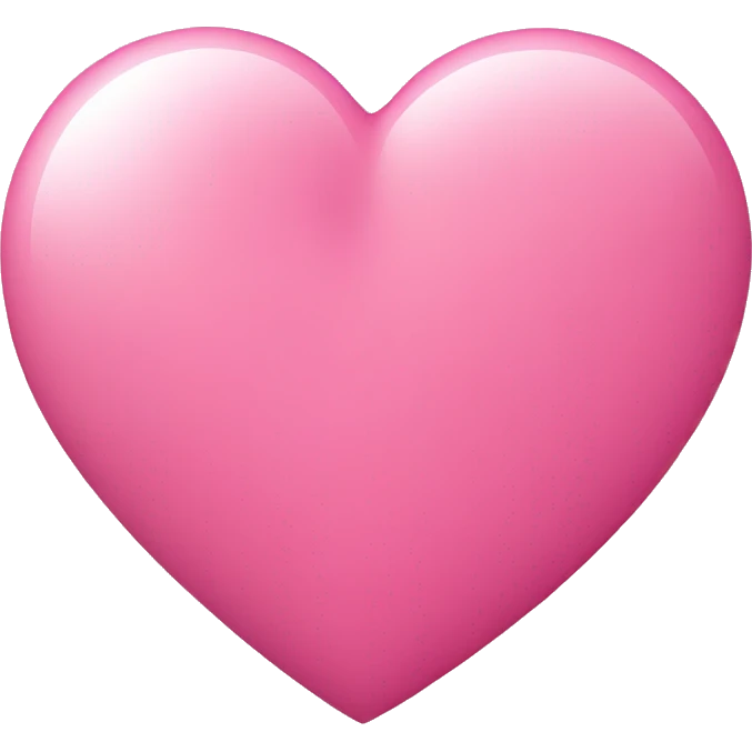Pink heart emoji