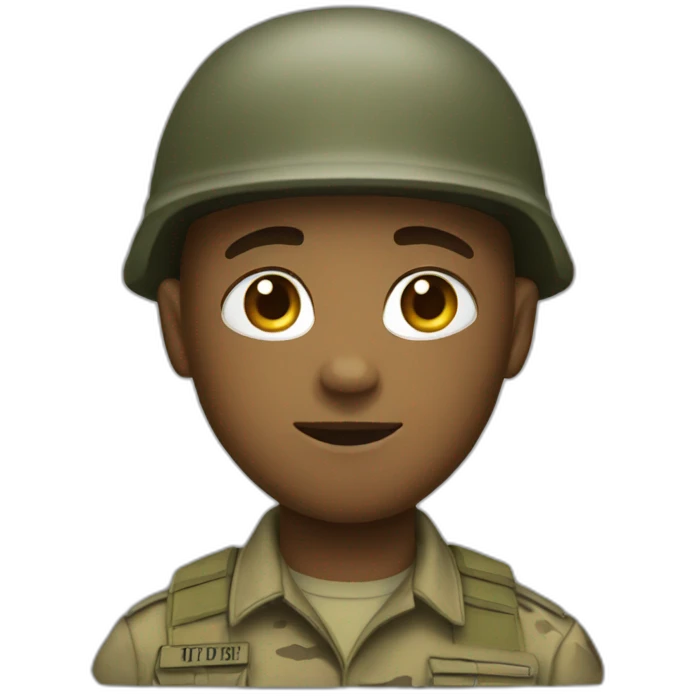 help for soldier emoji