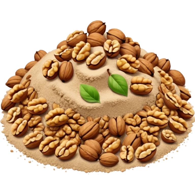 powdered walnuts emoji