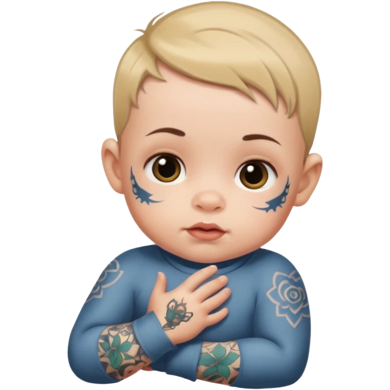 tattoes baby emoji