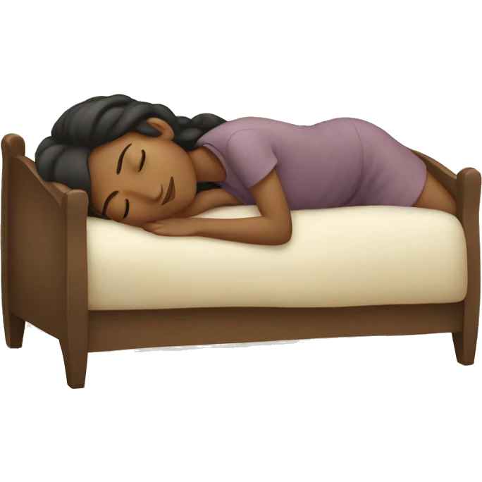 girl sleeping emoji