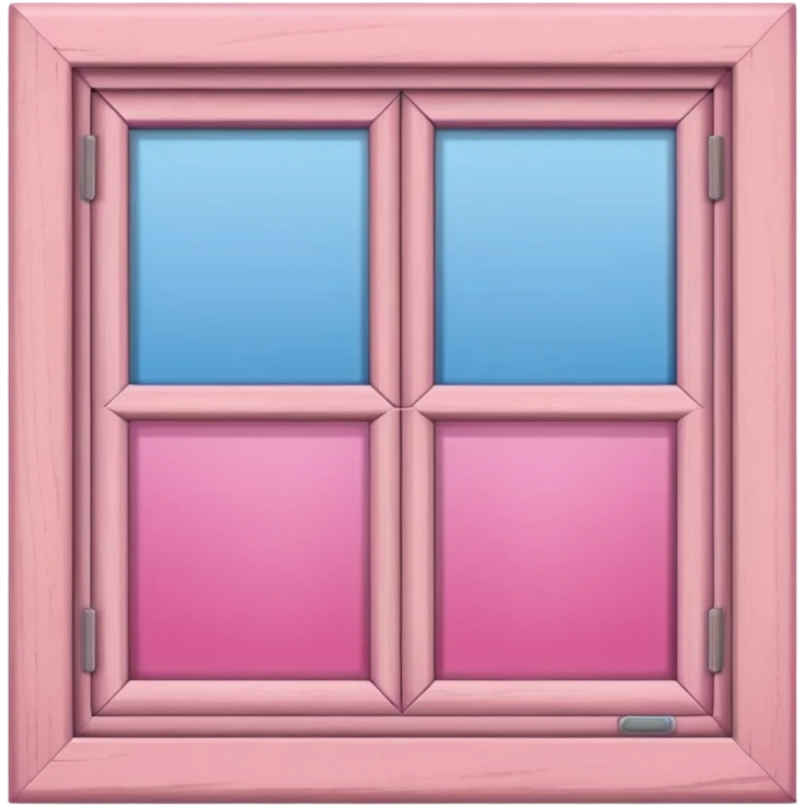 pink window emoji