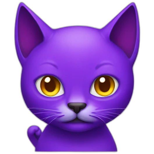 devil purple cat emoji