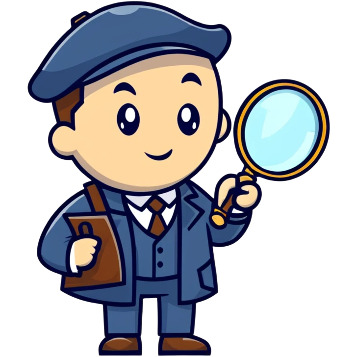 detective with magnifying glass emoji