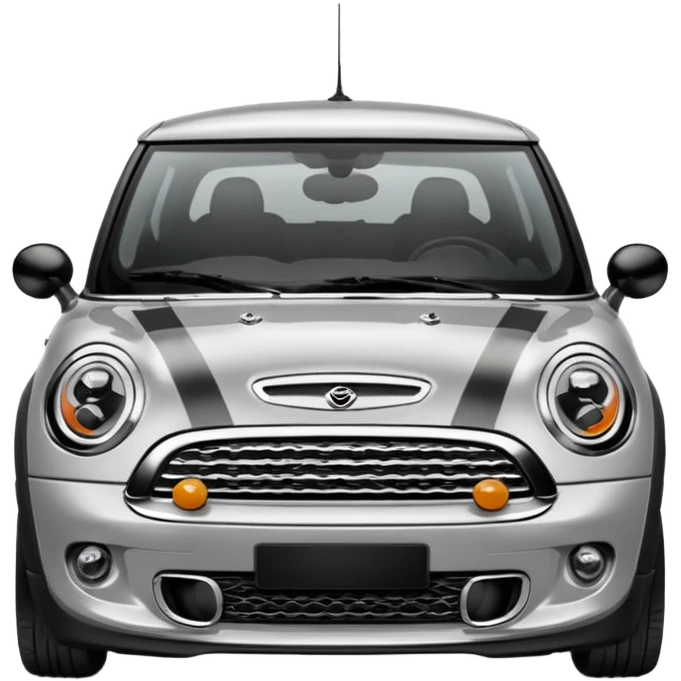 create me a mini cooper s logo emoji emoji