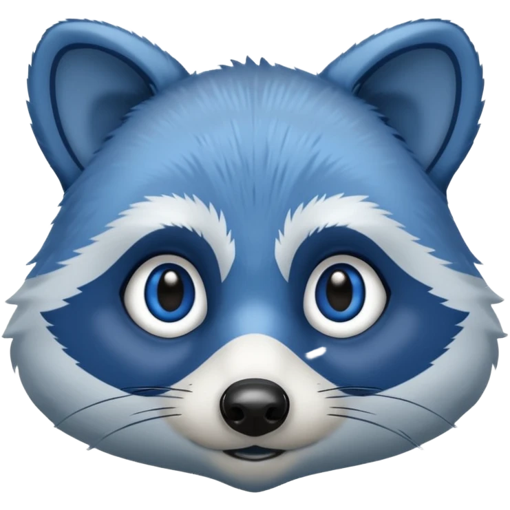 waitor blue racoon emoji