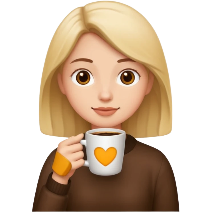 Coffe Vibe cute emoji